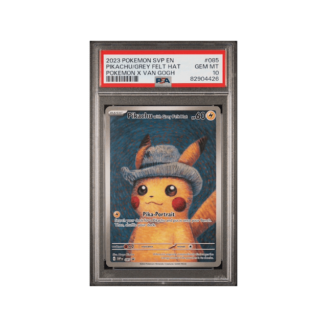 A PSA vintage Pokemon card.