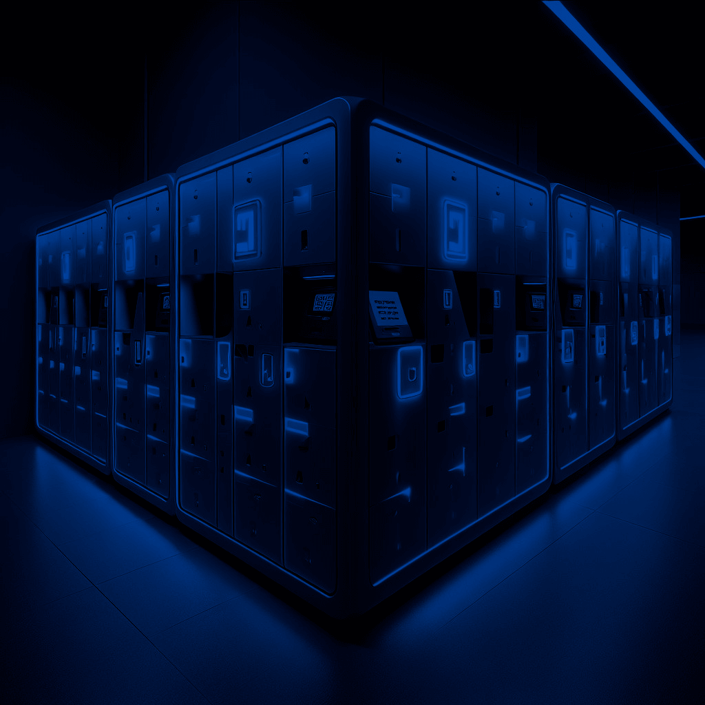 Lockers For Packages.